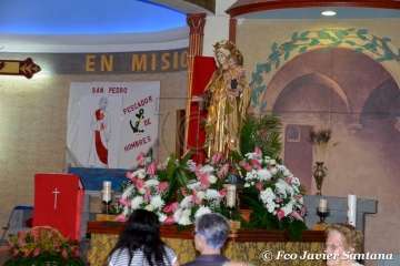 Procesión religiosa en El Ejido (Foto Francisco Javier Santana)